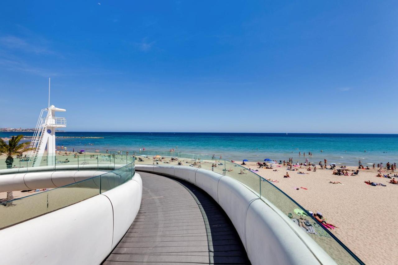 Hb Apartments - Apartamento Plaza Luceros Playa Alicante Loft Com Eksteriør bilde